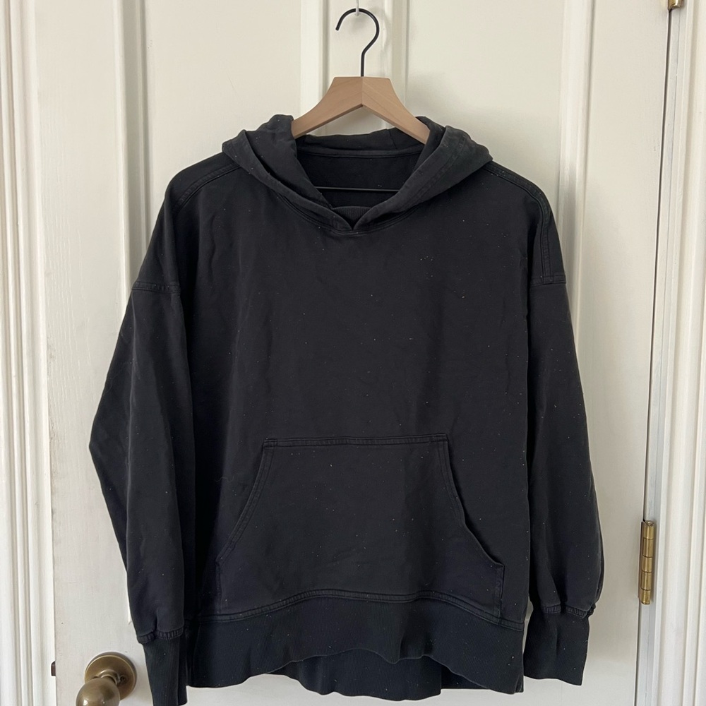 Lululemon speckled Black Hoodie
